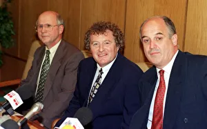 Wim Jansen Fergus McCann and Jock Brown July 1997 Wim Jansen Fergus McCann and Jock Brown July 1997