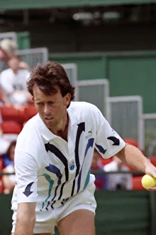 Wimbledon. Jeremy Bates. June 1989 89-3819-013 Wimbledon. Jeremy Bates. June 1989 89-3819-013