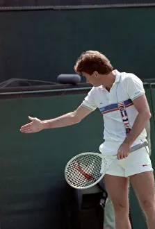 Wimbledon. Jimmy Connors. June 1988 88-3372-016 Wimbledon. Jimmy Connors. June 1988 88-3372-016