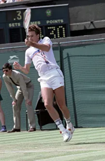 Wimbledon. Jimmy Connors. June 1988 88-3372-045 Wimbledon. Jimmy Connors. June 1988 88-3372-045
