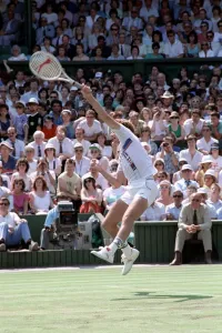 Wimbledon. Jimmy Connors. June 1988 88-3372-075 Wimbledon. Jimmy Connors. June 1988 88-3372-075