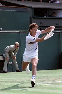 Wimbledon. Jimmy Connors. June 1988 88-3372-076 Wimbledon. Jimmy Connors. June 1988 88-3372-076