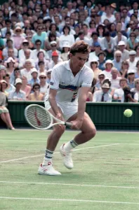Wimbledon. Jimmy Connors. June 1988 88-3372-077 Wimbledon. Jimmy Connors. June 1988 88-3372-077