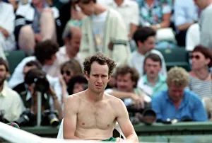 Wimbledon. John McEnroe. June 1988 88-3372-117 Wimbledon. John McEnroe. June 1988 88-3372-117