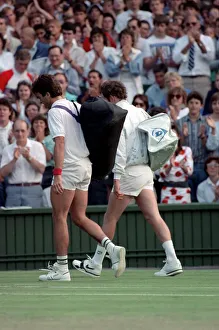 Wimbledon. John McEnroe. June 1988 88-3372-133 Wimbledon. John McEnroe. June 1988 88-3372-133