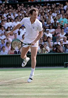 Wimbledon. John McEnroe. June 1988 88-3372-137 Wimbledon. John McEnroe. June 1988 88-3372-137