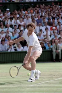 Wimbledon. John McEnroe. June 1988 88-3372-143 Wimbledon. John McEnroe. June 1988 88-3372-143