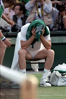Wimbledon. John McEnroe. June 1988 88-3372-177 Wimbledon. John McEnroe. June 1988 88-3372-177