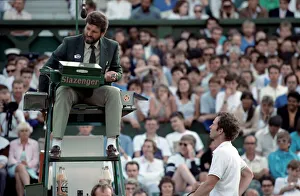 Wimbledon. John McEnroe. June 1988 88-3372-182 Wimbledon. John McEnroe. June 1988 88-3372-182