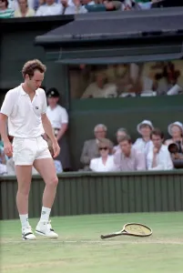 Wimbledon. John McEnroe. June 1988 88-3372-193 Wimbledon. John McEnroe. June 1988 88-3372-193