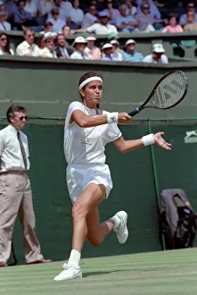 Wimbledon. SGabriella Sabatini v. Jennifer Capriati. July 1991 91-4353-024 Wimbledon. SGabriella Sabatini v. Jennifer Capriati. July 1991 91-4353-024
