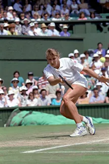 Wimbledon. Steffi Graf. July 1991 91-4353-002 Wimbledon. Steffi Graf. July 1991 91-4353-002
