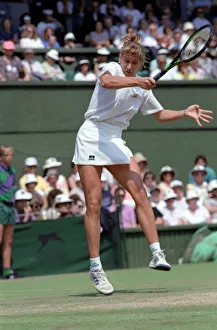 Wimbledon. Steffi Graf. July 1991 91-4353-019 Wimbledon. Steffi Graf. July 1991 91-4353-019