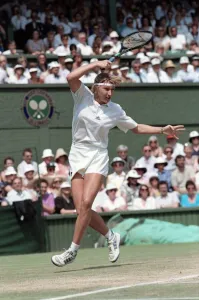 Wimbledon. Steffi Graf. July 1991 91-4353-041 Wimbledon. Steffi Graf. July 1991 91-4353-041