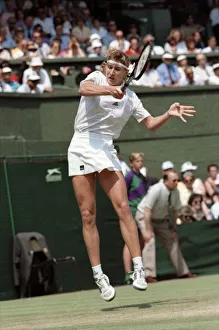 Wimbledon. Steffi Graf. July 1991 91-4353-043 Wimbledon. Steffi Graf. July 1991 91-4353-043