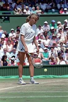 Wimbledon. Steffi Graf. July 1991 91-4353-063 Wimbledon. Steffi Graf. July 1991 91-4353-063