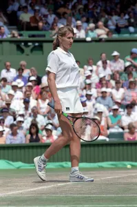 Wimbledon. Steffi Graf. July 1991 91-4353-064 Wimbledon. Steffi Graf. July 1991 91-4353-064