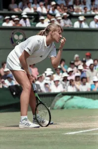 Wimbledon. Steffi Graf. July 1991 91-4353-067 Wimbledon. Steffi Graf. July 1991 91-4353-067