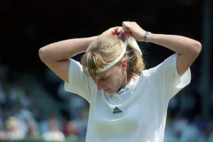 Wimbledon. Steffi Graf. July 1991 91-4353-128 Wimbledon. Steffi Graf. July 1991 91-4353-128