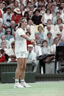Wimbledon Tennis. Pat Cash. June 1988 88-3488-028 Wimbledon Tennis. Pat Cash. June 1988 88-3488-028