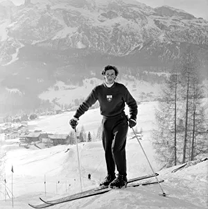 Winter Olympic Games 1956 Madeleine Berthod, a swiss milkmaid Winter Olympic Games 1956 Madeleine Berthod, a swiss milkmaid