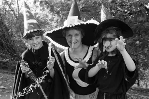 Three witches from Brockholes Junior and Infants School Three witches from Brockholes Junior and Infants School