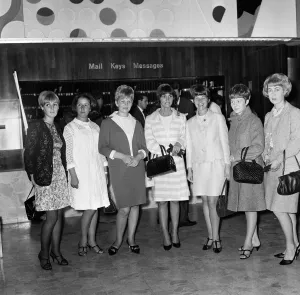 Some of the wives and girlfriends of the victorious England World Cup team on their way Some of the wives and girlfriends of the victorious England World Cup team on their way