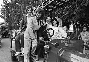 Wolverhampton's famous pop group Slade were guests at the wedding of Eileen Delahay Wolverhampton's famous pop group Slade were guests at the wedding of Eileen Delahay