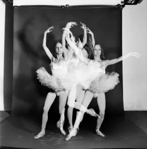 Woman dancing with topless ballet dress February 1975 75-00969-014 Woman dancing with topless ballet dress February 1975 75-00969-014