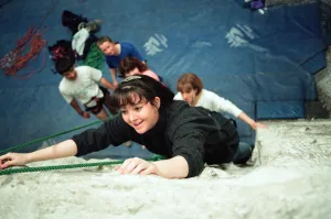 Women from Hartlepool took part in an introductory climbing session at Billingham Forum Women from Hartlepool took part in an introductory climbing session at Billingham Forum