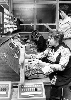The work of these trained nurse-radio operators at the Leicester headquarters of The work of these trained nurse-radio operators at the Leicester headquarters of
