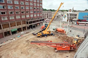 Work is underway on the extension to the Castlegate Shopping Centre which is being Work is underway on the extension to the Castlegate Shopping Centre which is being