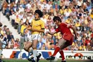 World Cup 1974 Poland 1 Brazil 0 Kazimierz Deyna (red World Cup 1974 Poland 1 Brazil 0 Kazimierz Deyna (red