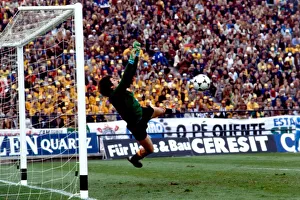 World Cup 1978 Group 3 Brazil 0 Spain 0 Miguel Angel makes a World Cup 1978 Group 3 Brazil 0 Spain 0 Miguel Angel makes a
