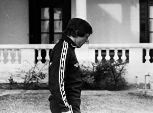 World Cup 1978 Willie Johnston of Scotland, walking at team headquarters after World Cup 1978 Willie Johnston of Scotland, walking at team headquarters after