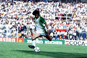 World Cup 1982 Algeria 0 Austria 2 Djamel Zidane of Algeria World Cup 1982 Algeria 0 Austria 2 Djamel Zidane of Algeria