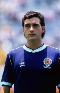 World Cup 1986 Scotland 0 Uruguay 0 Group E Paul McStay Scotland football World Cup 1986 Scotland 0 Uruguay 0 Group E Paul McStay Scotland football