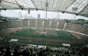 World Cup Closing Ceremony at the Olympic Stadium in Munich, West Germany World Cup Closing Ceremony at the Olympic Stadium in Munich, West Germany