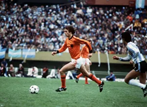 World Cup final 1978 Holland v Argentina football Rob Rensenbrink World Cup final 1978 Holland v Argentina football Rob Rensenbrink