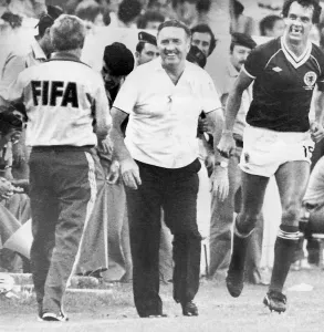 World Cup Football 1982 Scotland 2 Soviet Union 2 in Malaga Jock Stein World Cup Football 1982 Scotland 2 Soviet Union 2 in Malaga Jock Stein