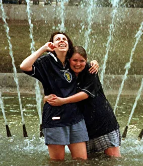 World Cup France 1998 tartan army female members Marianne Madill World Cup France 1998 tartan army female members Marianne Madill