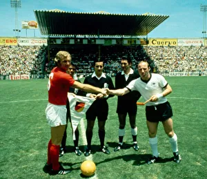 World Cup Quarter Final match in Leon, Mexico England 2 v West Germany 3 after World Cup Quarter Final match in Leon, Mexico England 2 v West Germany 3 after