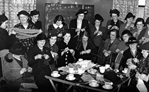World War Two - Second World War - North country women are helpiing the men in World War Two - Second World War - North country women are helpiing the men in