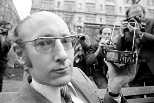 Worlds 1st pocket TV. : Sinclair Radionics. Managing Director of Sinclair Radionics, Mr Worlds 1st pocket TV. : Sinclair Radionics. Managing Director of Sinclair Radionics, Mr