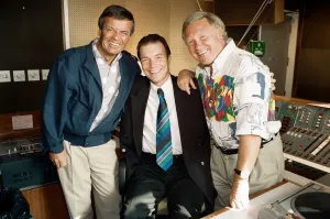 Xtra AM, Tony Blackburn and David Hamilton, join Xtra AM, Birmingham, 12th July 1993 Xtra AM, Tony Blackburn and David Hamilton, join Xtra AM, Birmingham, 12th July 1993