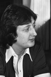 Twenty One year old British darts player Eric Bristow relaxing at his local pub in North Twenty One year old British darts player Eric Bristow relaxing at his local pub in North
