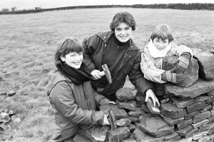Eight and nine year olds from Highburton First School left behind their cosy classrooms Eight and nine year olds from Highburton First School left behind their cosy classrooms