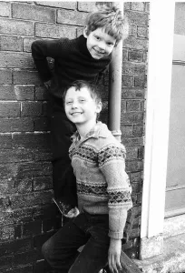 Young boys from the River Street area of Birkinhead 1980 who face a grim future in Young boys from the River Street area of Birkinhead 1980 who face a grim future in
