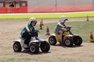 Young children enjoy their day out at St Helens show. Sherdley Park, St Helen, Merseyside Young children enjoy their day out at St Helens show. Sherdley Park, St Helen, Merseyside