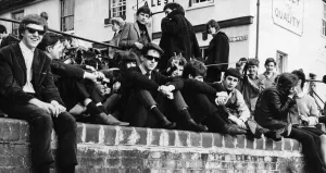 Youth, Mill Pond, Cambridge, 26th April 1964 Youth, Mill Pond, Cambridge, 26th April 1964
